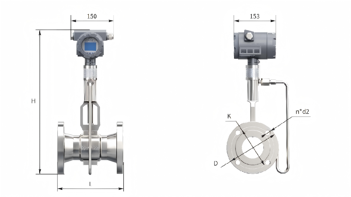 VRd系列涡街示意图