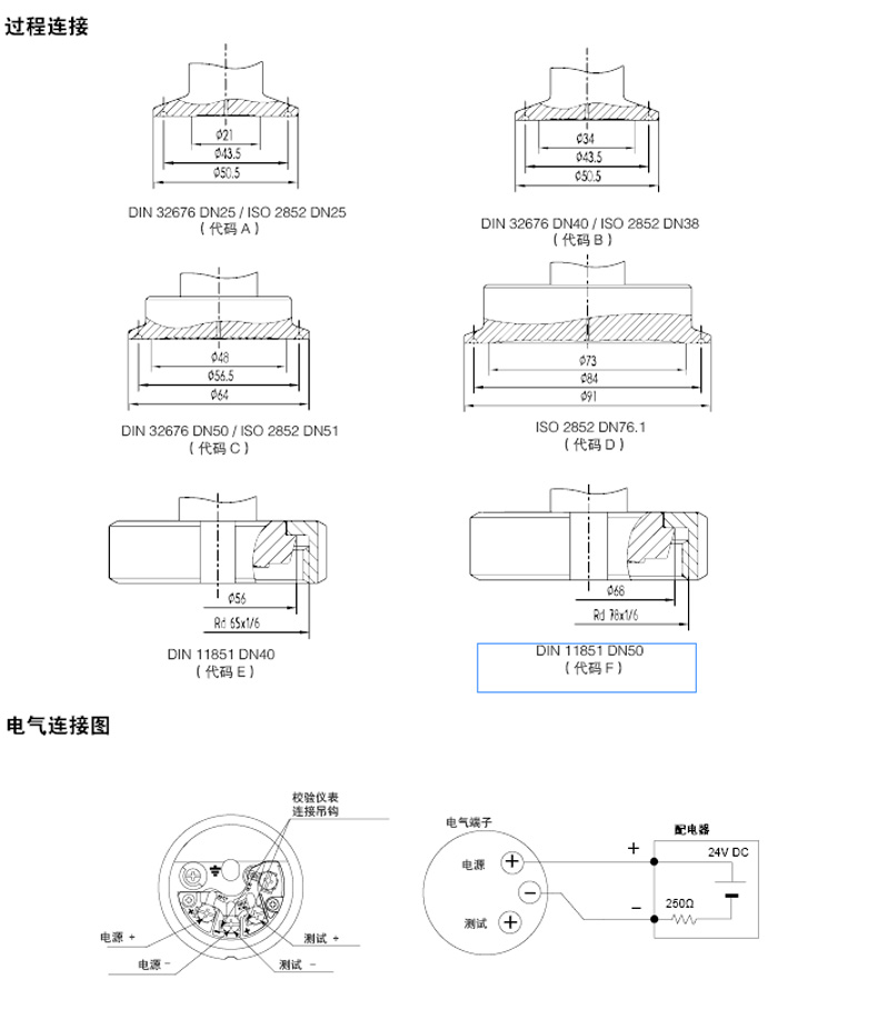 过程连接 电气连接图
